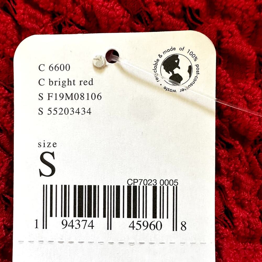 Free People Intimately One Adella Slip Maxi Dress in Bright Red Flowy S NWT - Picture 4 of 7